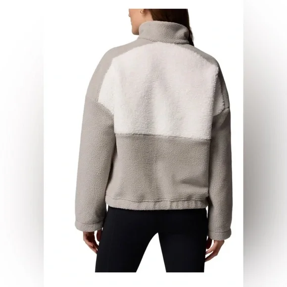 Columbia Sherpa Cropped Fleece Pullover Women’s - Picture 2 of 6